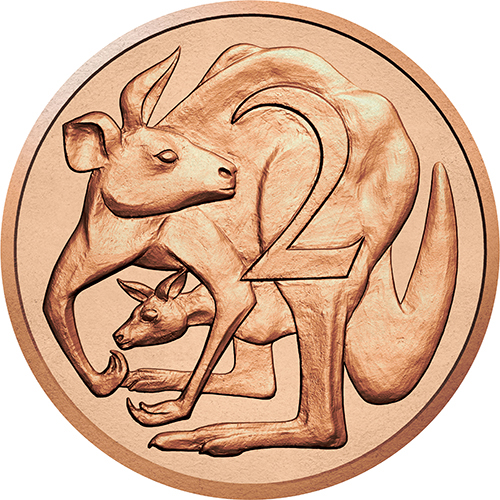 オーストラリア 2017年 幻の2セント貨 2セント青銅貨 未使用