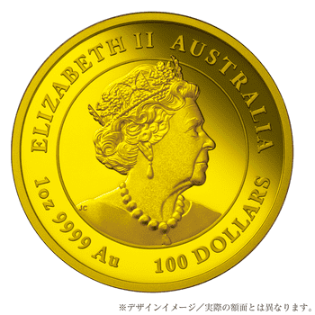 金貨　オーストラリア　エリマキトカゲ　2013 プルーフ　ゴールドコイン