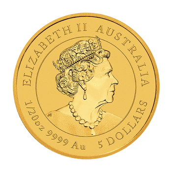 オーストラリア 2023年 ミニカンガルー 2ドル金貨 プルーフ 