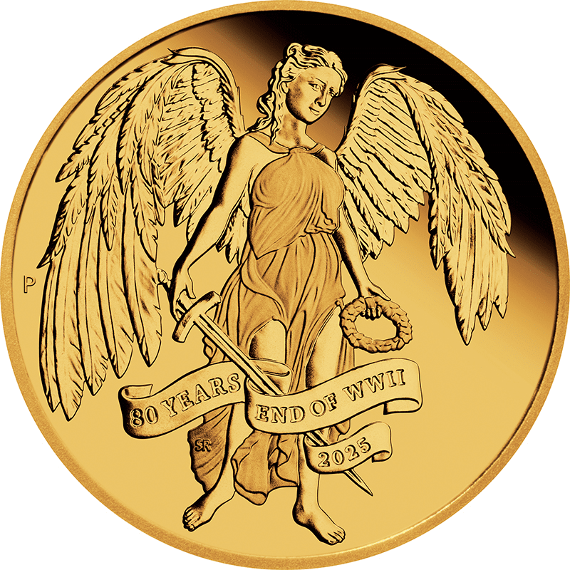 オーストラリア 2025年 第二次世界大戦終結80周年 翼のはえた勝利の