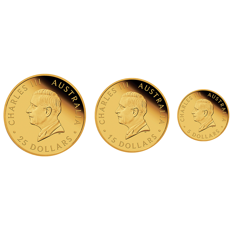 供給元問合せ】オーストラリア 2026年 ソブリンプルーフ金貨 金貨3枚