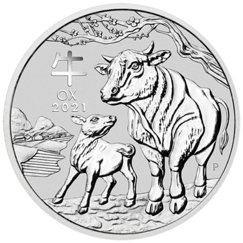 オーストラリア 21年 丑年牛図 1ドル長方形銀貨 未使用 オンラインショップ 泰星コイン株式会社