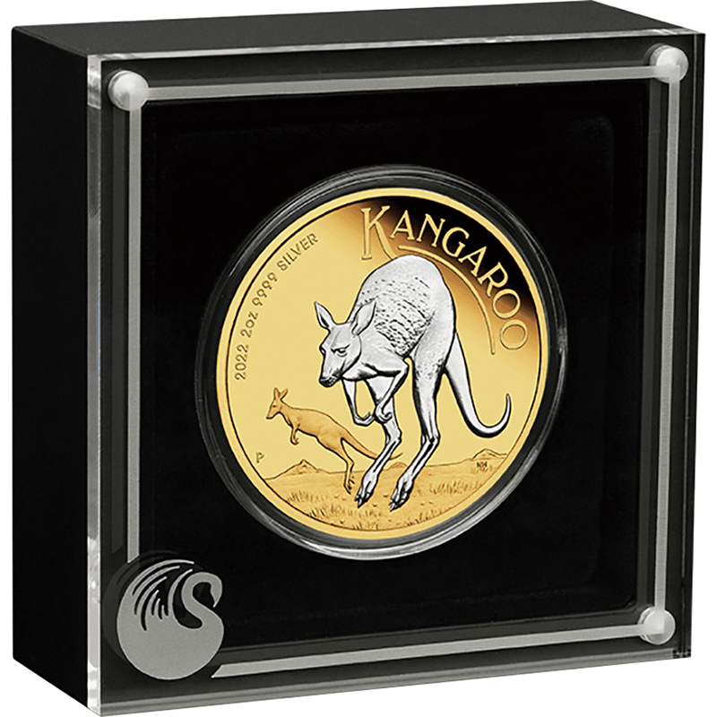 2022年最新コイン　オーストラリア カンガルー銀貨 25枚セット