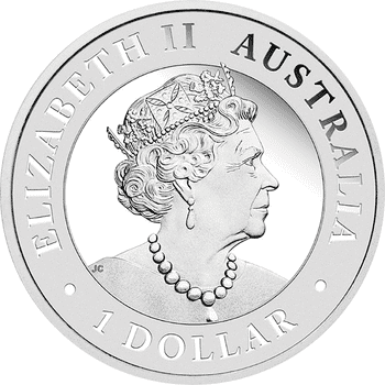 オーストラリア 2022年 オナガイヌワシ 1ドル銀貨 プルーフ（ウルトラハイレリーフ）