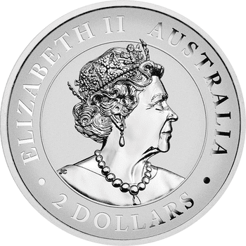 オーストラリア 2022年 オナガイヌワシ 2ドルピエフォー銀貨 リバースプルーフ（ハイレリーフ）