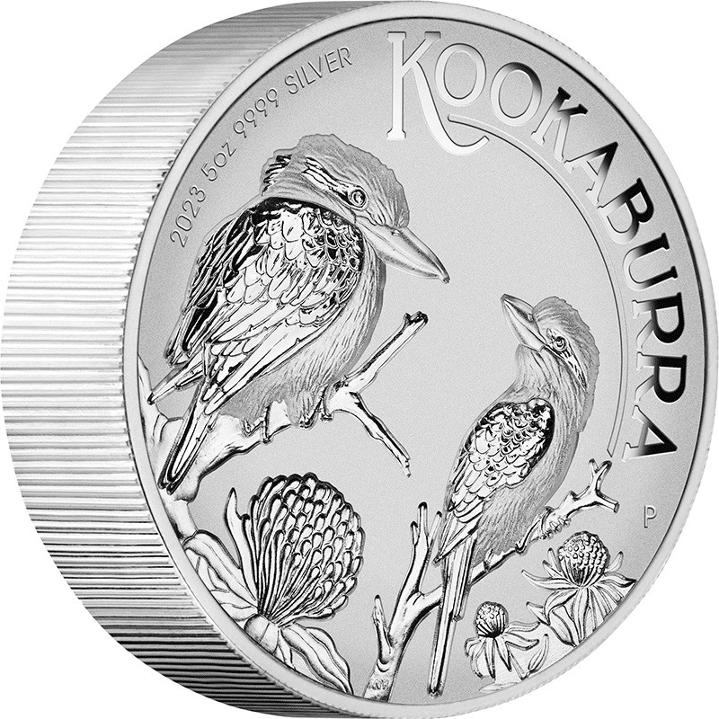 オーストラリア 2023年 ワライカワセミ 8ドル銀貨 未使用(ハイレリーフ 