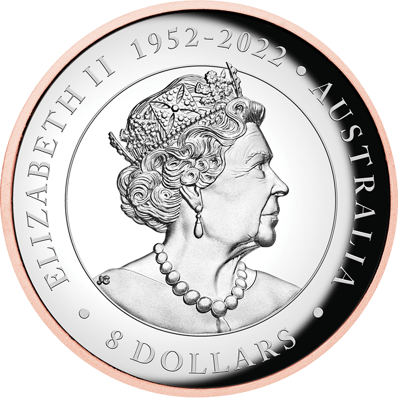 オーストラリア 2023年 コアラ 8ドル銀貨金メッッキ付 プルーフ(ハイ 