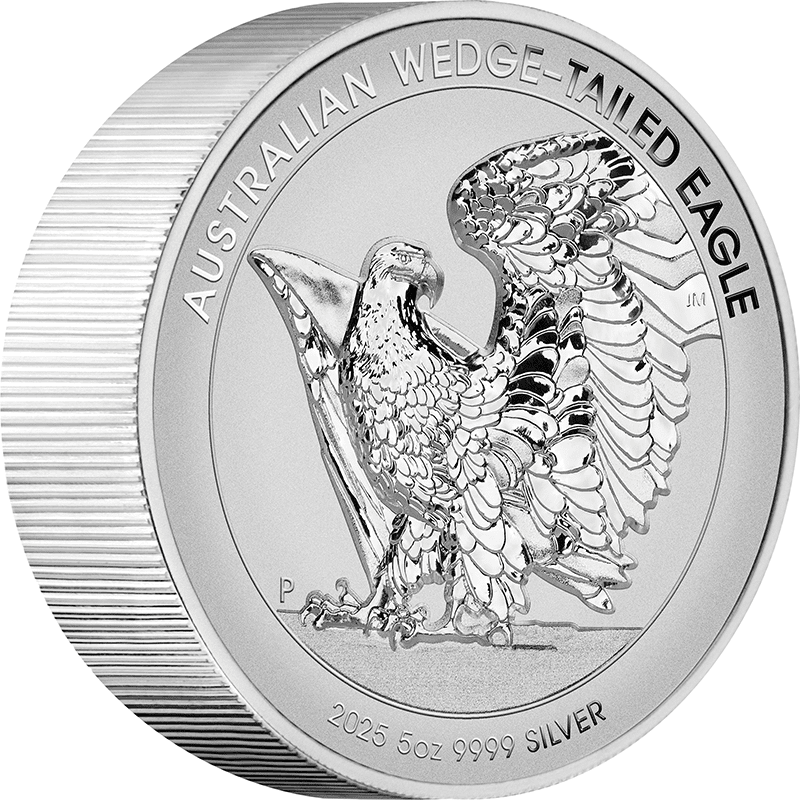 オーストラリア 2025年 オナガイヌワシ 8ドル銀貨 リバースプルーフ