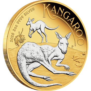 オーストラリア 2024年 カンガルー 25ドル金貨 プルーフ