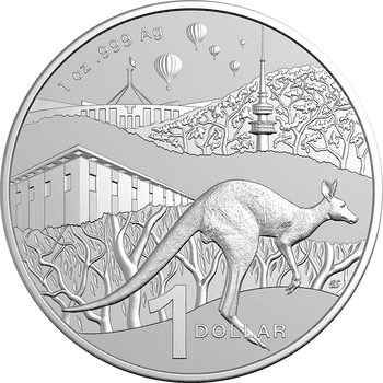 オーストラリア 2025年 巳年蛇図 1ドルアルミ青銅貨2種セット 未使用