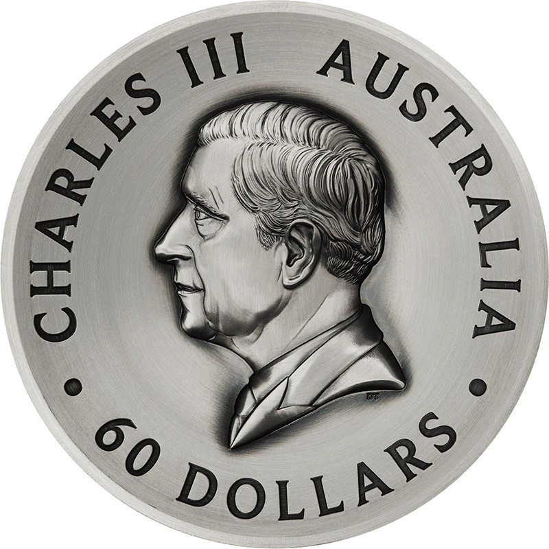 供給元問合せ】 オーストラリア 2025年 3匹の蝶 60ドル銀貨 2キロ