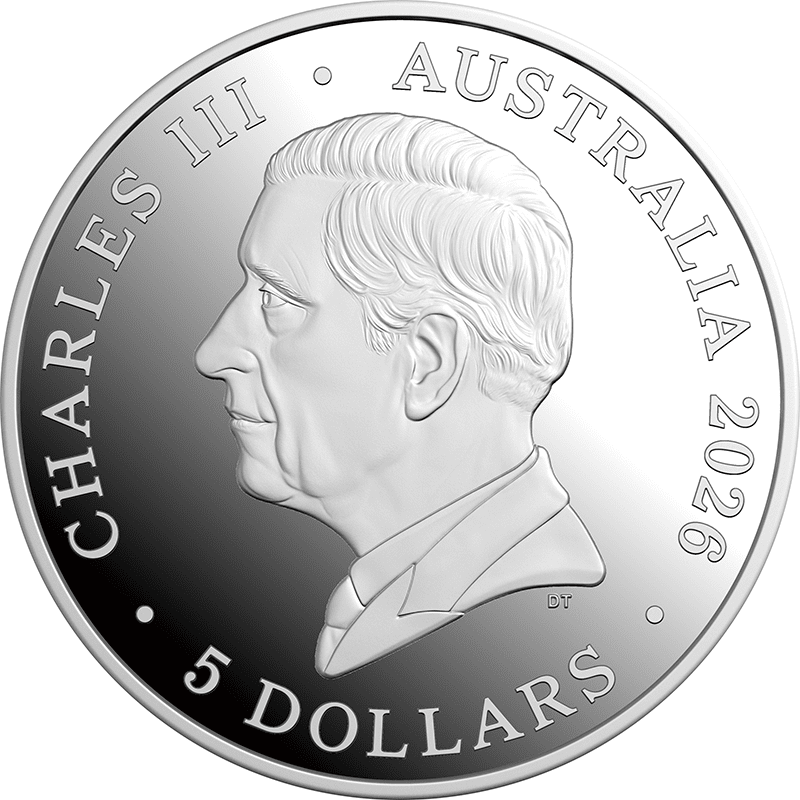 オーストラリア 2026年 エリザベス2世生誕100周年 5ドル銀貨 プルーフ