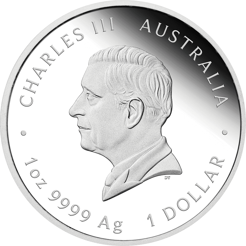 オーストラリアパース造幣局製　クック諸島1/2オンス銀貨　ミドルエリザベス 午年 オーストラリア 2026年 エリザベス2世生誕100周年 1ドル銀貨 プルーフ