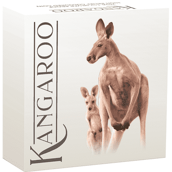 オーストラリア 2026年 カンガルー 1ドルカラー銀貨 プルーフ（ハイ