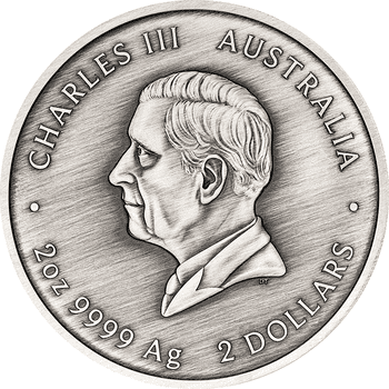 オーストラリア 2026年 ウミガメ ヤウナティ 2ドルカラー銀貨