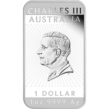 オーストラリア 2026年 東洋のドラゴン 1ドル長方形銀貨 プルーフ
