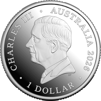 オーストラリア 2026年 エリザベス2世生誕100周年 1ドル銀貨3種セット