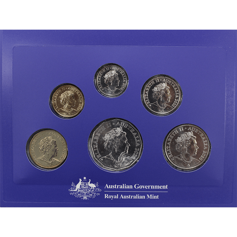 オーストラリア 2020年 通常貨6種 未使用セット