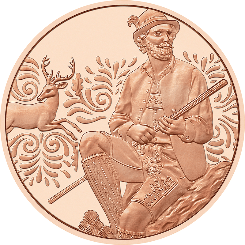 オーストリア 2025年 民族衣装の伝統と流行シリーズ レーダーホーゼン