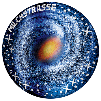 オーストリア 2021年 未知なる宇宙シリーズ 天の川銀河 20ユ－ロカラー銀貨