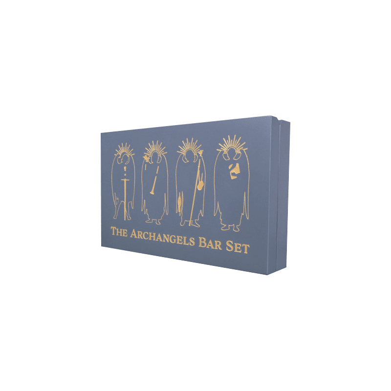 バルバドス 2026年 四大天使 5ドル長方形銀貨金メッキ付4種セット