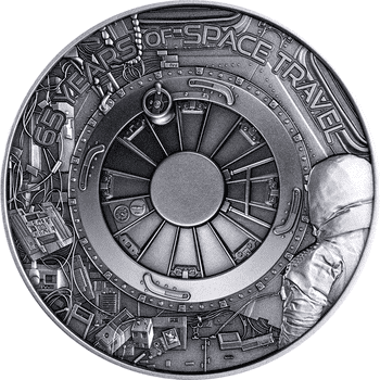 バルバドス 2024年 海に沈んだ秘宝 5ドル銀貨金(0.2g)付 プルーフ
