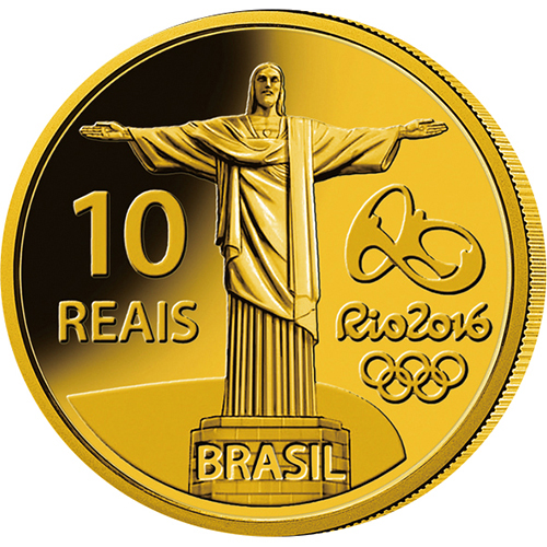 ブラジル 2016年 リオ2016オリンピック競技大会公式記念コイン 第4貨
