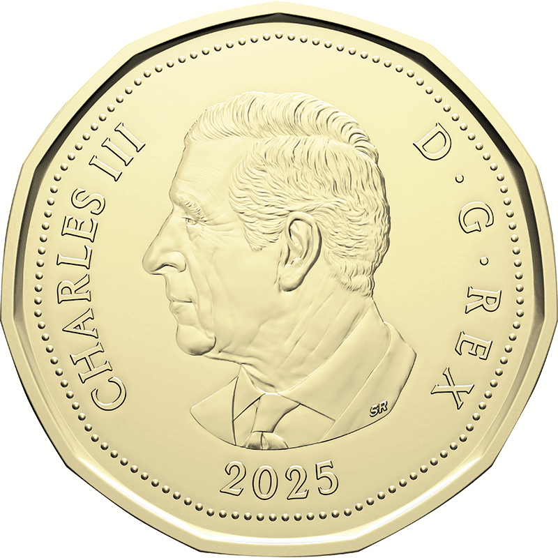 カナダ 2025年 カナダ最高裁判所創設150周年 1ドル貨25枚ロール 未使用