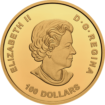 カナダ 2022年 アレクサンダー・グラハム・ベル 偉大な発明家 100ドル金貨 プルーフ