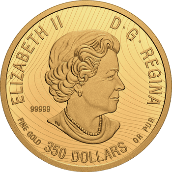 カナダ 2020年 歴史を称えて ハドソン湾会社350周年 5ドル銀貨 