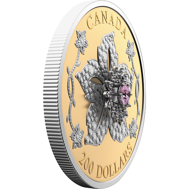 供給元問合せ】カナダ 2025年 ウィリアムソン・ダイヤモンド・ブローチ