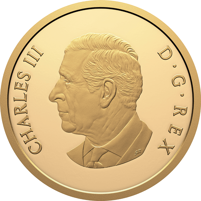 カナダ 2025年 大型帆船 3本マストのスクーナー 200ドル金貨 プルーフ