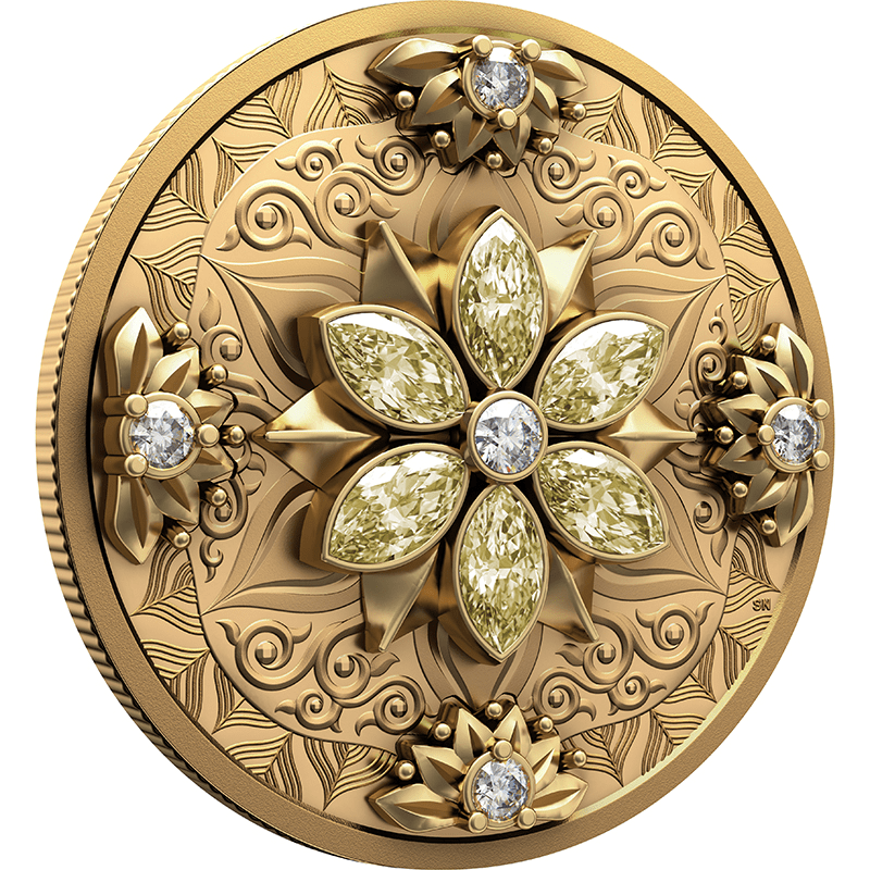 供給元問合せ】 カナダ 2025年 ダイヤモンドの輝き 光を放つ煌めき 200