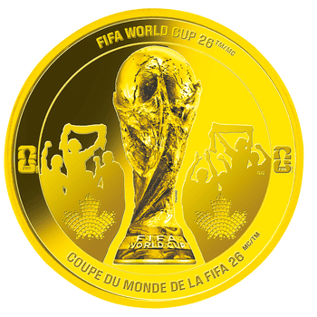 FIFAワールドカップ26公式記念コイン | オンラインショップ | 泰星