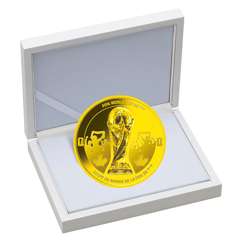 A】 カナダ 2026年 FIFAワールドカップ26公式記念コイン ＜最終予約