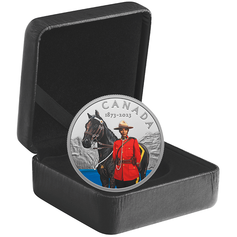カナダ 2023年 王立カナダ騎馬警察150周年 20ドルカラー銀貨 プルーフ | オンラインショップ | 泰星コイン株式会社