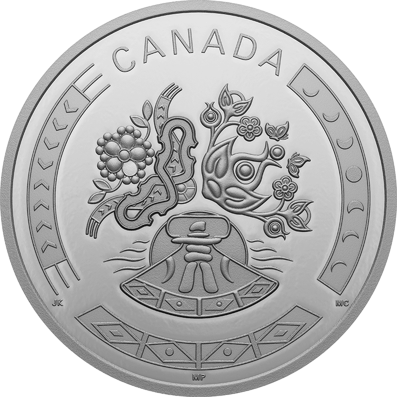 カナダ 2023年 全国先住民の日 20ドル銀貨 プルーフ | オンライン 