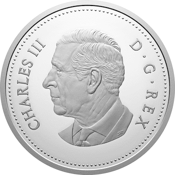 カナダ 2024年 カナダ王室空軍創設100周年 1ドル銀貨 プルーフ