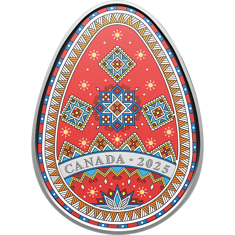 2025年カナダ ステンドグラス風 フェアリー（妖精） 1オンス カラー銀貨 2025年カナダ ステンドグラス風 フェアリー（妖精） 1オンス カラー