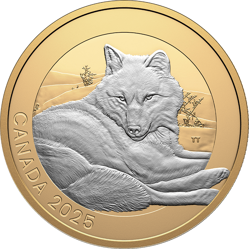 カナダ 2025年 動物たちの肖像 最終貨 ハイイロオオカミ 20ドル銀貨