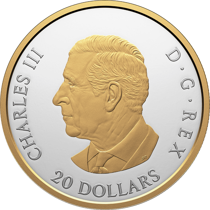 カナダ 2025年 動物たちの肖像 最終貨 ハイイロオオカミ 20ドル銀貨