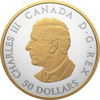 カナダ 2026年 ピースダラー 1ドル銀貨金メッキ付 プルーフ