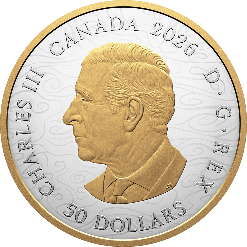 供給元問合せ】 カナダ 2026年 中国の神話 勝利の龍 50ドル銀貨