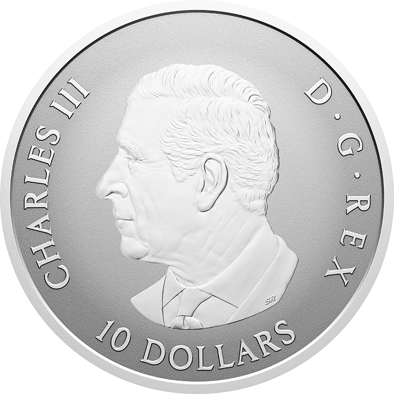 カナダ 2026年 輝くギンヨウカエデ 10ドル銀貨 リバースプルーフ