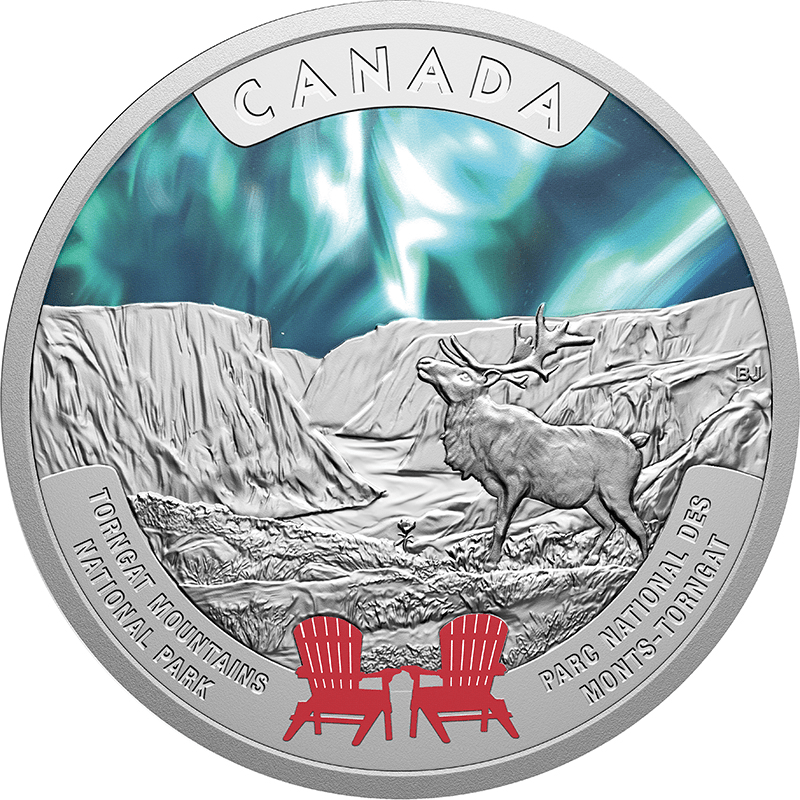 カナダ 2026年 カナダの国立公園 トーンガット山脈国立公園 20ドル