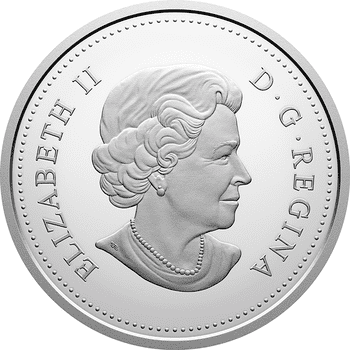 カナダ 2025年 動物たちの肖像 ホッキョクグマ 20ドル銀貨金メッキ付