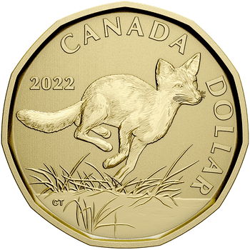 カナダ 2022年 記念貨入通常貨6種スペシメンセット（5、 10、 25、 50セント、1、 2ドル貨）