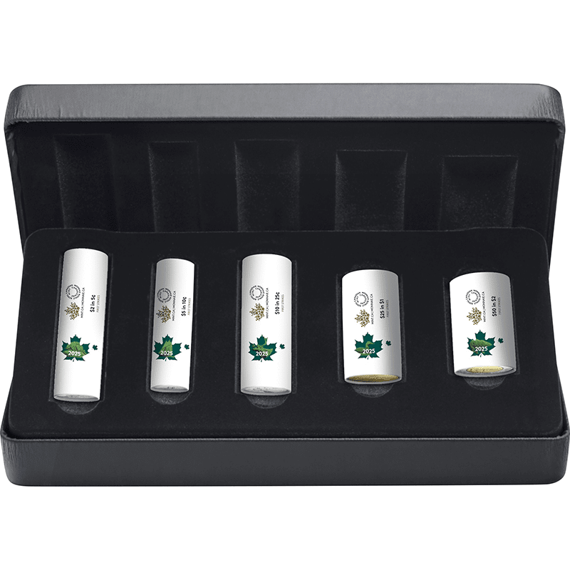 カナダ　トナカイ　ビーバー　25セント　100枚　+170 まとめ売り CA209007