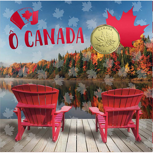 カナダ 2018年 オーカナダ通常貨セット 記念貨入通常貨5種セット（2、1 ...