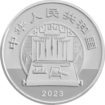 中国 2023年 中国古代名画シリーズ 『千里江山図』 20元カラー銀貨3種セット プルーフ